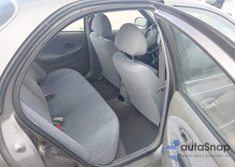 2000 Hyundai Elantra Gls from USA, damaged, VIN KMHJF35F7YU897612